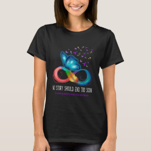 Geen enkel verhaal zou al te snel moeten eindigen t-shirt