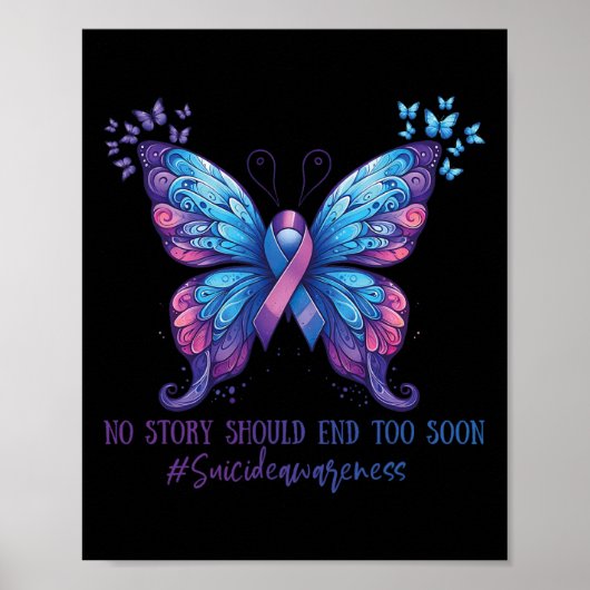 Geen enkel verhaal zou snel moeten eindigen met ze poster (Voorkant)