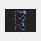 Geen enkel verhaal zou te snel moeten eindigen met fleece deken (Voorkant (Horizontaal))