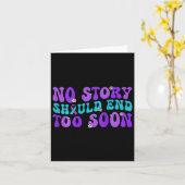 Geen enkel verhaal zou te snel moeten eindigen met kaart (Gele Bloem)