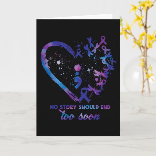 Geen enkel verhaal zou te snel moeten eindigen met kaart (Gele Bloem)