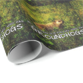 Geen enkele vrouw is een mislukking met Groundhogs Cadeaupapier (Rol Hoek)