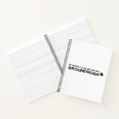 Geen enkele vrouw is een mislukking met Groundhogs Notitieboek (Binnen)