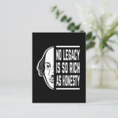 Geen erfenis is zo rijk Shakespeare citaat Thespia Briefkaart (Staand voorkant)