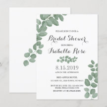 Geen Eucalyptus Leaf Vrijgezellenfeest