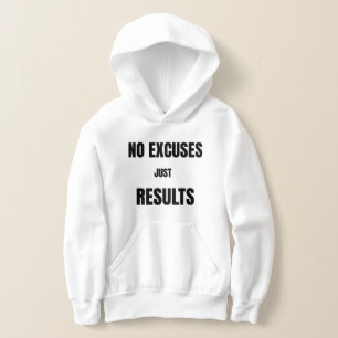 Geen Excuses. Gewoon Resultaten.T-Shirt
