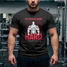 Geen Excuses, Hard Werken Fitness Gym Motivatie