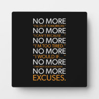 Geen excuus meer - Gym, Hustle, Succes, Motivatie