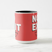 Geen Exit Café, Gallery, Chicago. EST. 1958 Mok (Midden)