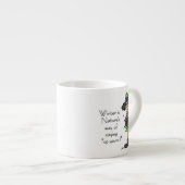 Geen fan van de winter espresso kop (Voorkant rechts)