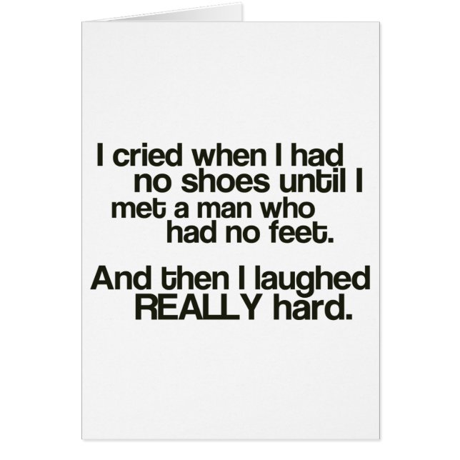 Geen feet (Voorkant)