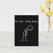 Geen Fietsen Heden  Kaart (Gele Bloem)