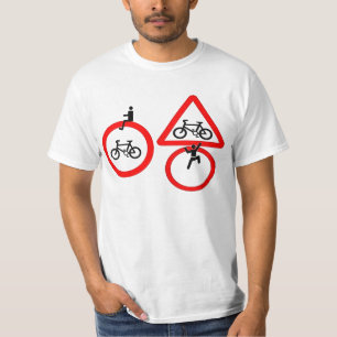 Geen fietsen! t-shirt