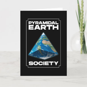 Geen Flat Earth Society maar Pyramidaal Kaart