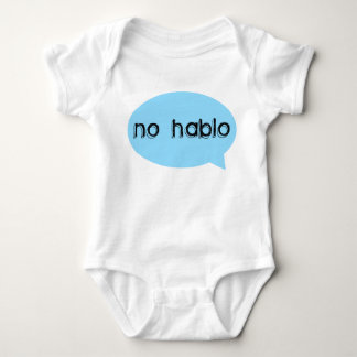 Geen flauw baby shirt
