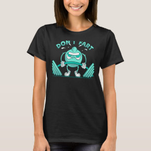 Geen flauwvallen van gym gewichten t-shirt