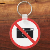 Geen fotografie-teken sleutelhanger (Voorkant)