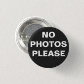 Geen foto's alstublieft in de Button (Voorkant /achterkant)