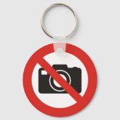 Geen foto's toegestaan Sleutelhanger (Voorkant)