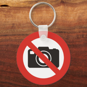 Geen foto's toegestaan Sleutelhanger