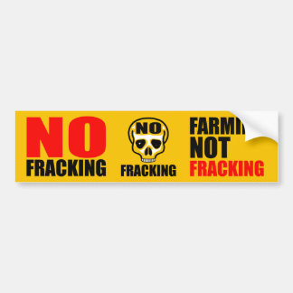 Geen Fracking Bumpersticker