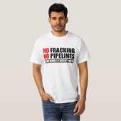 Geen fracking t-shirt (Voorkant volledig)