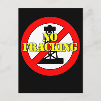 Geen Fracking UK 2 Briefkaart