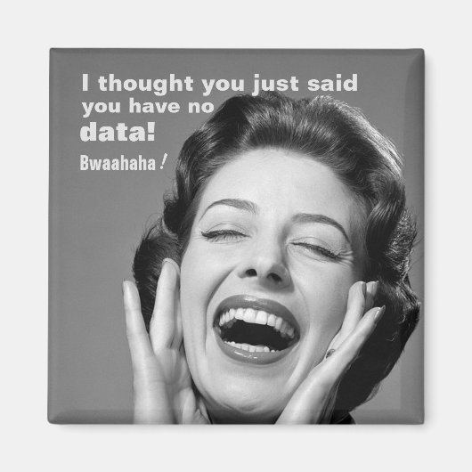 Geen gegevens? geïnspireerde schoolpsychologie Ma Magneet (Voorkant)