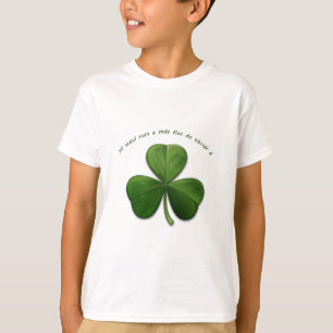 Geen geheim is gekend door 3 mensen. Oud Iers geze T-shirt