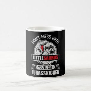 Geen Geintjes Met Kleine Saurus Dinosaurus Familie Koffiemok