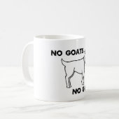 Geen geit koffiemok (Voorkant links)