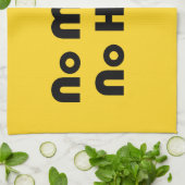 Geen geld honing theedoek (Gevouwen)