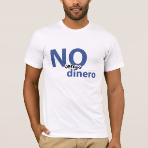 geen geld t-shirt
