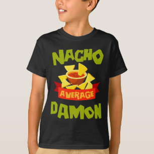 Geen gemiddelde damon grappige verjaardagsnaam cad t-shirt