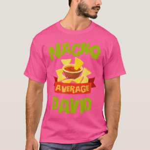 Geen gemiddelde David Grappige verjaardag Persoonl T-shirt