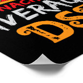 Geen gemiddelde Dsp Directe Ondersteuning Personee Poster (Hoek)