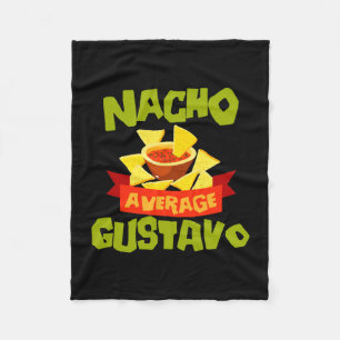 Geen gemiddelde gustavo grappig verjaardagsnaam ca fleece deken