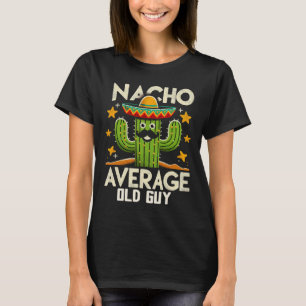 Geen gemiddelde oude kerel Grootvader Grappig Cinc T-shirt