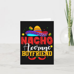 Geen gemiddelde vriend grappige Mexicaanse Cinco D Kaart