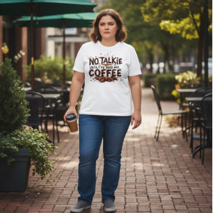 Geen Gesprek Grote Maat T-shirt