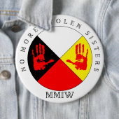 Geen gestolen zusters Sleutelhanger meer Ronde Button 6,0 Cm (In situ)
