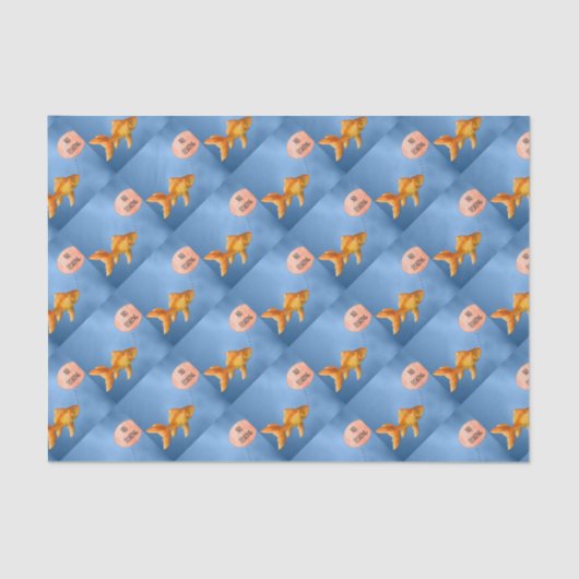 Geen Geviste goudvis Tissuepapier (Voorkant)