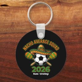 Geen Gewone Bende 2026 Voetbalfeest Sombrero Sleutelhanger