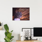 Geen gewone katten poster (Thuiskantoor)