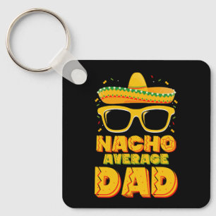 Geen Gewone Papa Cinco De Mayo Bijpassende Familie Sleutelhanger
