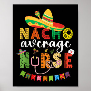Geen Gewone Verpleegster Cinco De Mayo Feest Mexic Poster