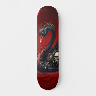 Geen gewone zwaan – Spikes, schedels & Sass.  Skateboard