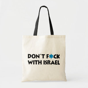Geen Gezeik Met Israël - Joodse Staateigenwaarde Tote Bag