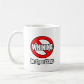 Geen gezeur in gymles koffiemok (Links)