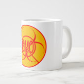 Geen GGO Jumbo Mok Biohazard Warning GGO Cups (Voorkant rechts)